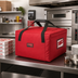 Thumbnail image #2 for Cambro GoBag Premium Insulated Pizza Delivery Bag for 5 18-Inch Pizza Boxes, Red