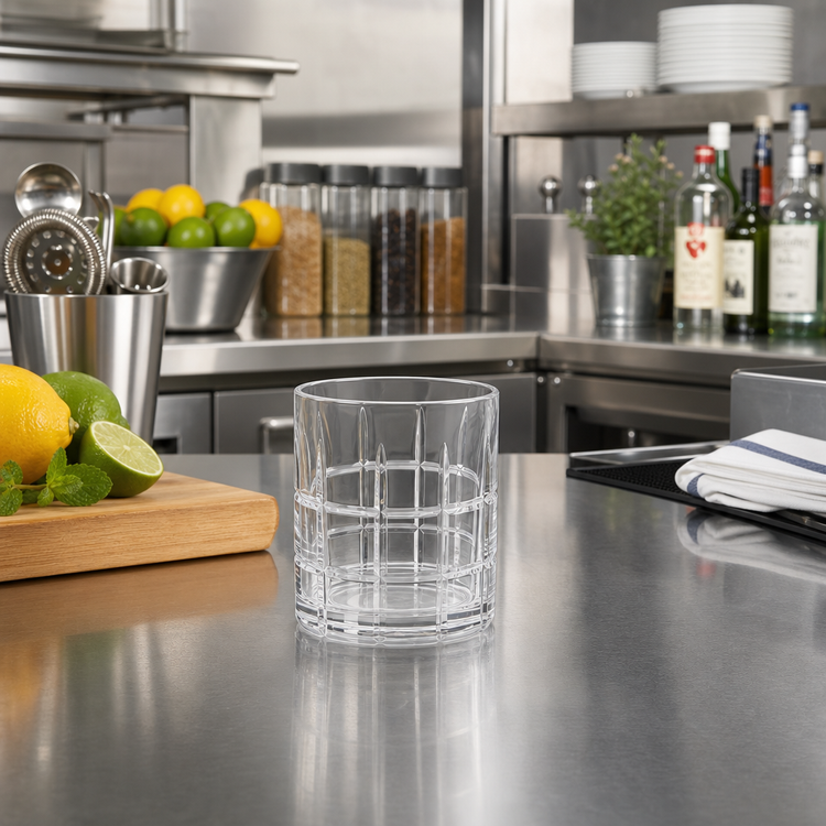 Product image #2 for American Metalcraft Sanibel Collection Tritan Double Old Fashioned Glass, 14 oz., Clear