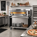 Thumbnail image #2 for PizzaMaster PM 741ED Single-Deck Electric Pizza Deck Oven with Ceramic Clay Stones