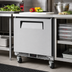 Thumbnail image #2 for Turbo Air M3 Series 24-Inch Shallow Depth One-Section Undercounter Refrigerator, Solid Door
