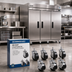 Thumbnail image #2 for Hoshizaki HS-3547 4-Inch Caster Set for 3-Section Uprights