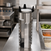 Thumbnail image #2 for Atlas Metal PD-10-1/8 Drop-In Unheated Stainless Steel Plate Dispenser