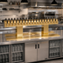 Thumbnail image #2 for Glastender Double-Sided 40-Faucet Glycol-Cooled Draft Dispensing Tower, Countertop, Polished Brass Finish
