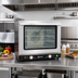 Thumbnail image #2 for Omcan Countertop Electric Half-Size Commercial Convection Oven, 4-Pan Capacity
