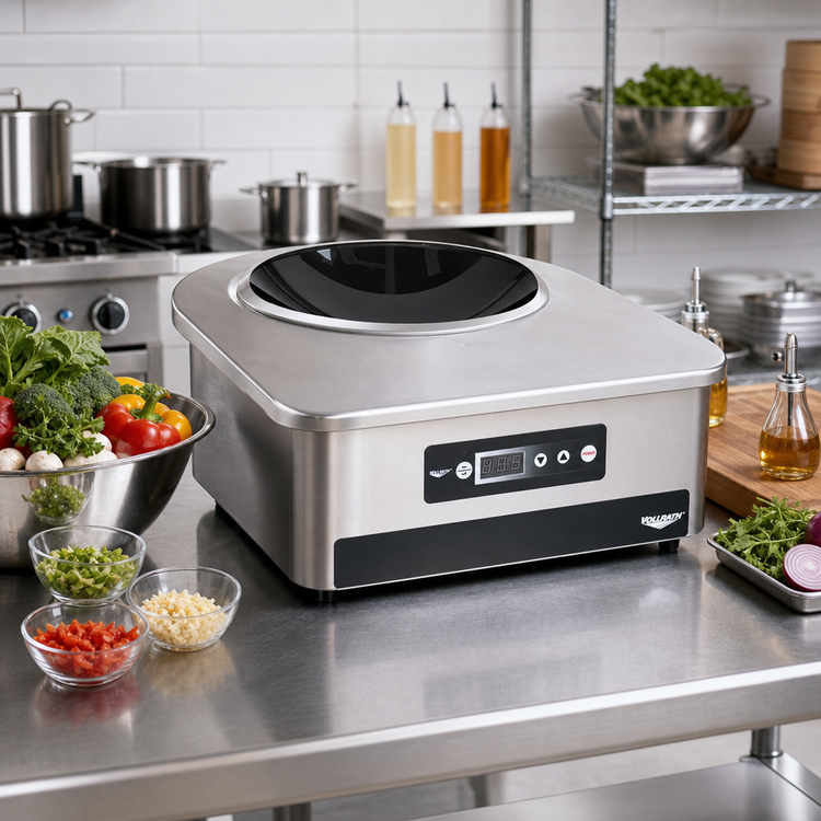 Product image #2 for Vollrath Countertop Induction Wok Range with Power Level Control