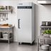 Thumbnail image #2 for Competitor Series 23 Cu. Ft. Single-Section Reach-In Refrigerator, Top-Mount Self-Contained, Solid Right-Hand Hinged Door
