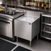 Thumbnail image #2 for Krowne Royal Series 24 x 24-Inch Underbar Ice Bin/Cocktail Unit with 10-Circuit Cold Plate, 121-Lb Capacity