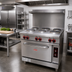 Thumbnail image #2 for Omcan USA 36-Inch Electric Commercial Range with 6 Hotplates and Thermostat-Controlled Oven