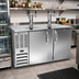 Thumbnail image #2 for Beverage-Air DD58HC-S 58-Inch Stainless Steel Direct Draw Beer Dispenser with Solid Doors and 3-Keg Capacity
