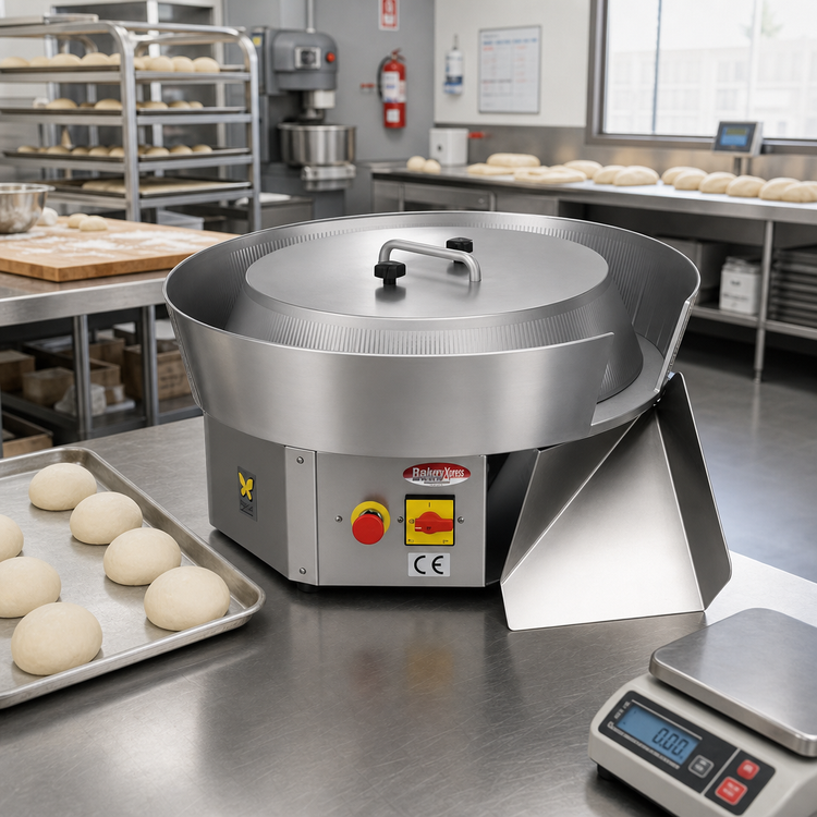 Product image #3 for BakeryXpress Countertop Dough Ball Rounder, 2.5-42 oz Portions, 115V