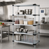 Thumbnail image #2 for Quantum 4-Shelf Solid Shelving Starter Kit, 48W x 18D x 74H, Stationary