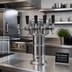 Thumbnail image #2 for Glastender Mini Mushroom 5-Faucet Glycol-Cooled Draft Dispensing Tower