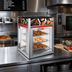 Thumbnail image #2 for Hatco Flav-R-Savor Countertop Hot Food Holding and Display Cabinet with 1 Door, 3-Tier Pan Rack, 120V