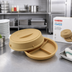 Thumbnail image #3 for Cambro Heat Keeper Camwear 9-1/2-Inch 3-Compartment Polycarbonate Base & Cover