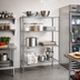 Thumbnail image #2 for Red-i-Pak 4-Tier Wire Shelving Unit, 36W x 18D x 63H, Zinc Finish