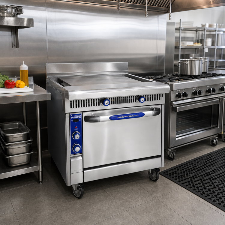 Product image #2 for Heavy-Duty 36-Inch Modular Gas Plancha Top Range with 1/2-Inch Steel Plate