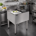 Thumbnail image #3 for Perlick Top Shelf Series 24-Inch Freestanding Underbar Prep Sink with Sink Bowl, Cutting Board, Glass Rinser, and Tool Well Faucet