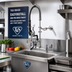 Thumbnail image #2 for T&S Brass EasyInstall Mini Pre-Rinse Faucet with Low Flow Spray Valve and 4