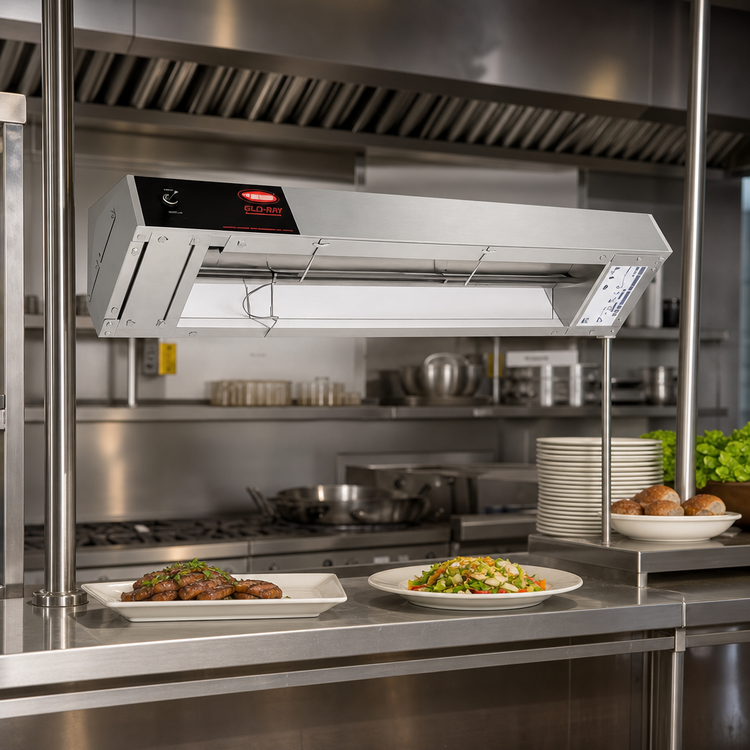 Product image #2 for Hatco Glo-Ray 48-Inch High-Watt Unlighted Infrared Stainless Steel Strip Heater