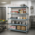 Thumbnail image #2 for MetroMax Q 5-Shelf Stationary Starter Polymer/Wire Shelving Unit, 72