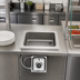 Thumbnail image #2 for APW Wyott Insulated Drop-In Electric Hot Food Well with Drain, Wet or Dry, 1 Half-Size Pan, 120V