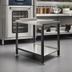 Thumbnail image #1 for Alto-Shaam Stainless Steel Equipment Stand with Lower Shelf and Seismic Feet