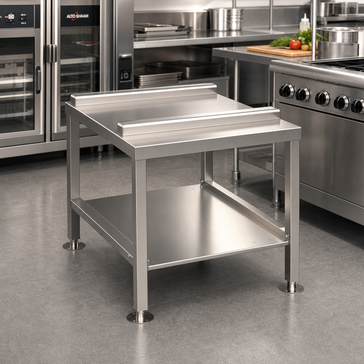 Product image #1 for Alto-Shaam Stainless Steel Equipment Stand with Lower Shelf and Seismic Feet