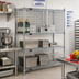 Thumbnail image #2 for EAGLEbrite Zinc Security Enclosure Kit with Hinged Doors, 36 x 18 Inches