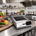 Thumbnail image #2 for Nemco Food Equipment DIPO Induction 9130A Portable Countertop Single-Burner Induction Range, 1.8 kW, 120V, Digital Controls