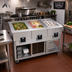 Thumbnail image #2 for Duke HCF-3 3-Pan Hot/Cold/Freeze Drop-In Food Well Unit