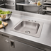 Thumbnail image #2 for Advance Tabco Smart Series 1-Compartment Drop-In Sink, Self-Rim, 17 x 15 Inch, 304 Stainless Steel