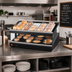 Thumbnail image #2 for Hatco Glo-Ray Designer Slant Countertop Hot Food Display Warmer with Heated Glass Shelf, 27-Inch