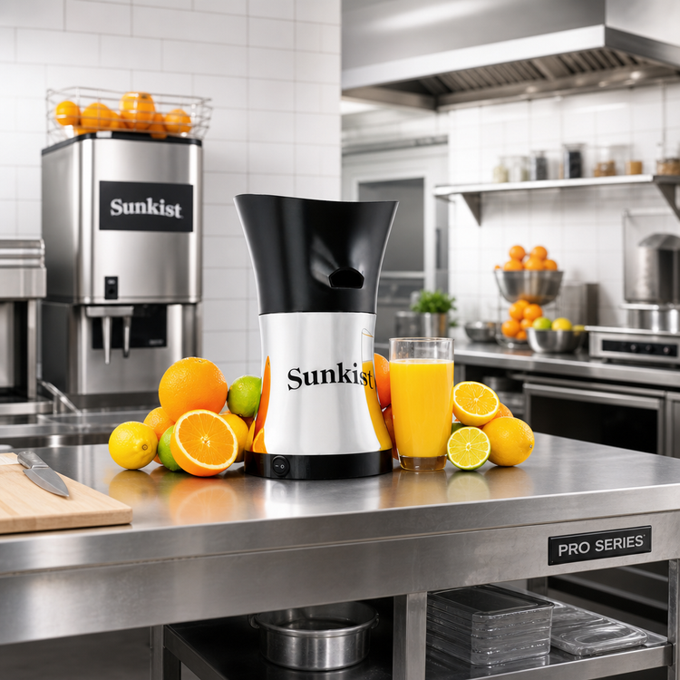 Product image #2 for Sunkist Pro Series Manual-Feed Electric Countertop Citrus Juicer, 10 Gallons/Hour