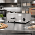 Thumbnail image #3 for Omcan Countertop Stainless Steel Electric Pizza Deck Oven for 12-Inch Pizzas