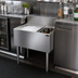 Thumbnail image #2 for Krowne Royal Series 26-Inch Underbar Speed Multi Station Bar Ice Bin with Left Ice Bin and Insulated Bottle Well