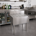 Thumbnail image #2 for Krowne Royal Series 30-Inch Freestanding Stainless Steel Underbar Drainboard