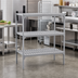 Thumbnail image #3 for Cambro Camshelving Premium 18-Inch x 54-Inch 4-Shelf Vented Shelf Kit, Speckled Gray