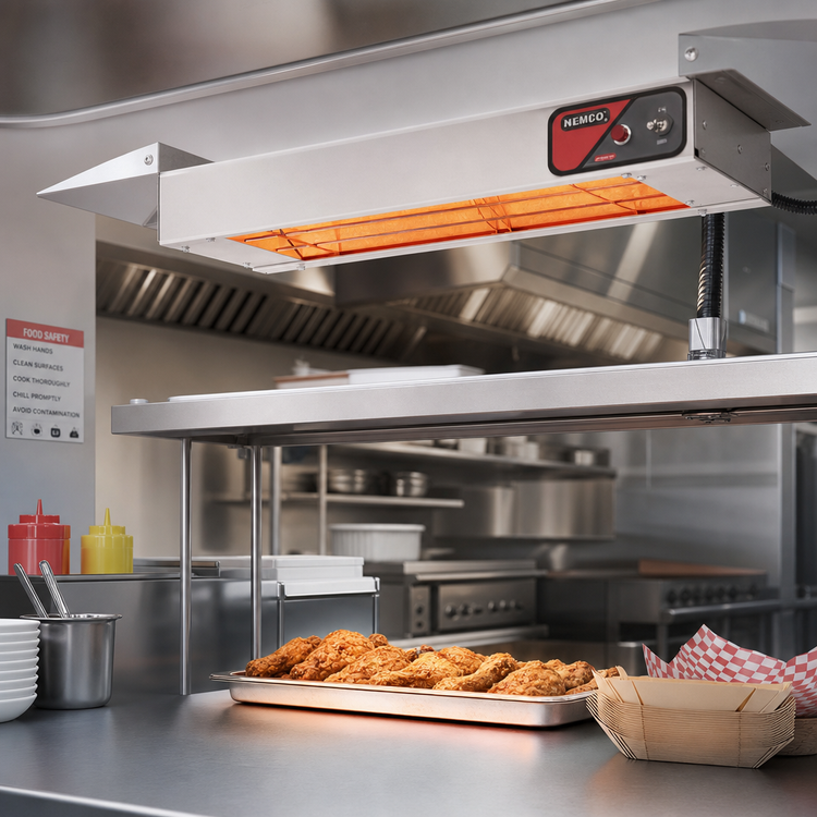 Product image #2 for Nemco 36-Inch Single Infrared Strip Heater, 240V, 850W