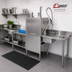 Thumbnail image #2 for Eagle Group Straight Soiled Dishtable with Right-to-Left Operation and Pre-Rinse Sink, 72 x 30 Inches