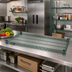 Thumbnail image #2 for Quantum 48-Inch W x 36-Inch D ProForm Green Epoxy Antimicrobial Wire Shelf