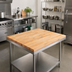 Thumbnail image #2 for John Boos 36 Inch x 36 Inch Laminated Maple Work Table Top