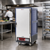 Thumbnail image #2 for Metro C5 3 Series 3/4 Height Mobile Heated Holding Cabinet with Solid Door, Blue Insulation Armour