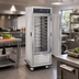 Thumbnail image #3 for Mobile Air Curtain Refrigerator, 1 Section, Bottom Mount Self-Contained Refrigeration, Solid Hinged Door