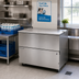 Thumbnail image #2 for Beverage-Air Single Access Cold Wall School Milk Cooler, 49-Inch, 20.32 Cu. Ft., Stainless Steel
