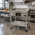 Thumbnail image #2 for AccuSteam Electric Floor Model Griddle with Stand and Casters, 36 x 30-Inch Cooking Surface, 480V, 3-Phase