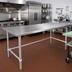 Thumbnail image #2 for John Boos 120-Inch x 48-Inch Deep Stainless Steel Flat Top Work Table with Safety Edge