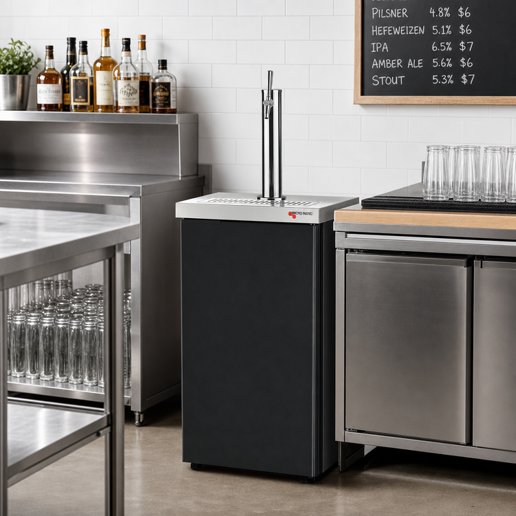 Product image #2 for Pro-Line E-Series Self-Contained Draft Beer Cooler, 17-1/2 Inch Wide, 1 Tower, 2 1/6-Barrel Keg Capacity