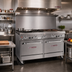 Thumbnail image #2 for Southbend Ultimate 60-Inch Gas Restaurant Range with 4 Star/Sauté Burners, 36-Inch Charbroiler, and 2 Convection Ovens