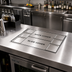 Thumbnail image #2 for Top Shelf BW6-24 24-Inch Underbar 6-Bottle Bottle Well Ice Chest Cover Assembly
