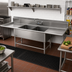 Thumbnail image #2 for John Boos Pro-Bowl 2-Compartment Sink with Dual 24-Inch Drainboards, 14-Inch Deep Bowls, 91-1/4-Inch Wide
